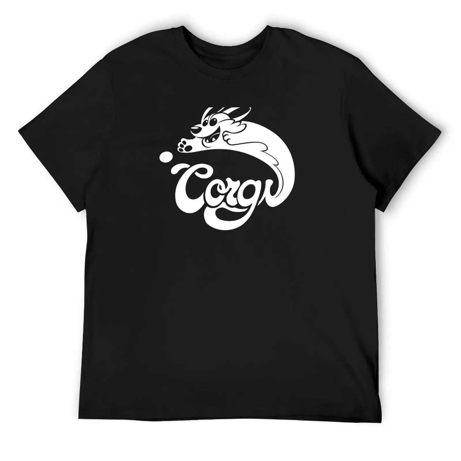 

Corgi! T-Shirt hippie clothes cotton graphic tees oversized plain t shirts men