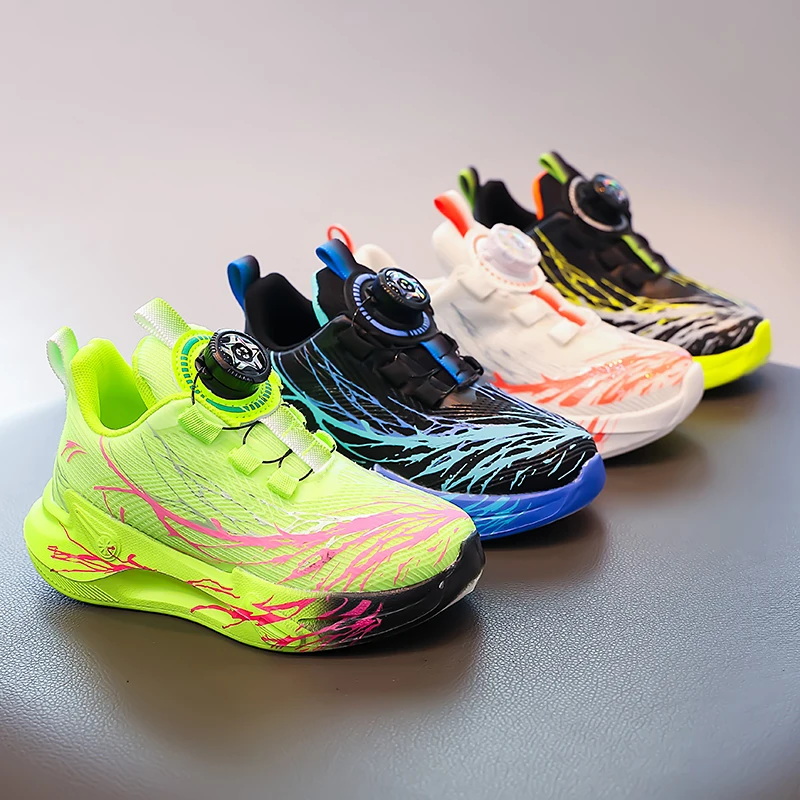 

Children Sports Shoes Breathable Mesh Wear-Resistant Student Running Shoes Trendy Sneakers Kids Shoes Zapatillas De Deporte