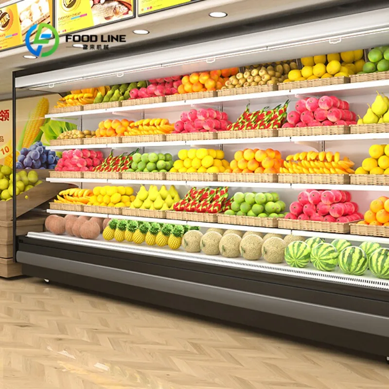 Customized Refrigerator Single-Temperature Sliding Glass Door Energy-Saving for Gas Station Convenience Store Beverage Display