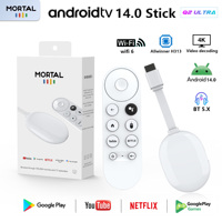 Global Version Android 14.0 Mortal TV Stick Q2 Ultra BT5.X WIFI6 Streaming Wireless HDMI Multi-language Allwinner H313 TV Dongle