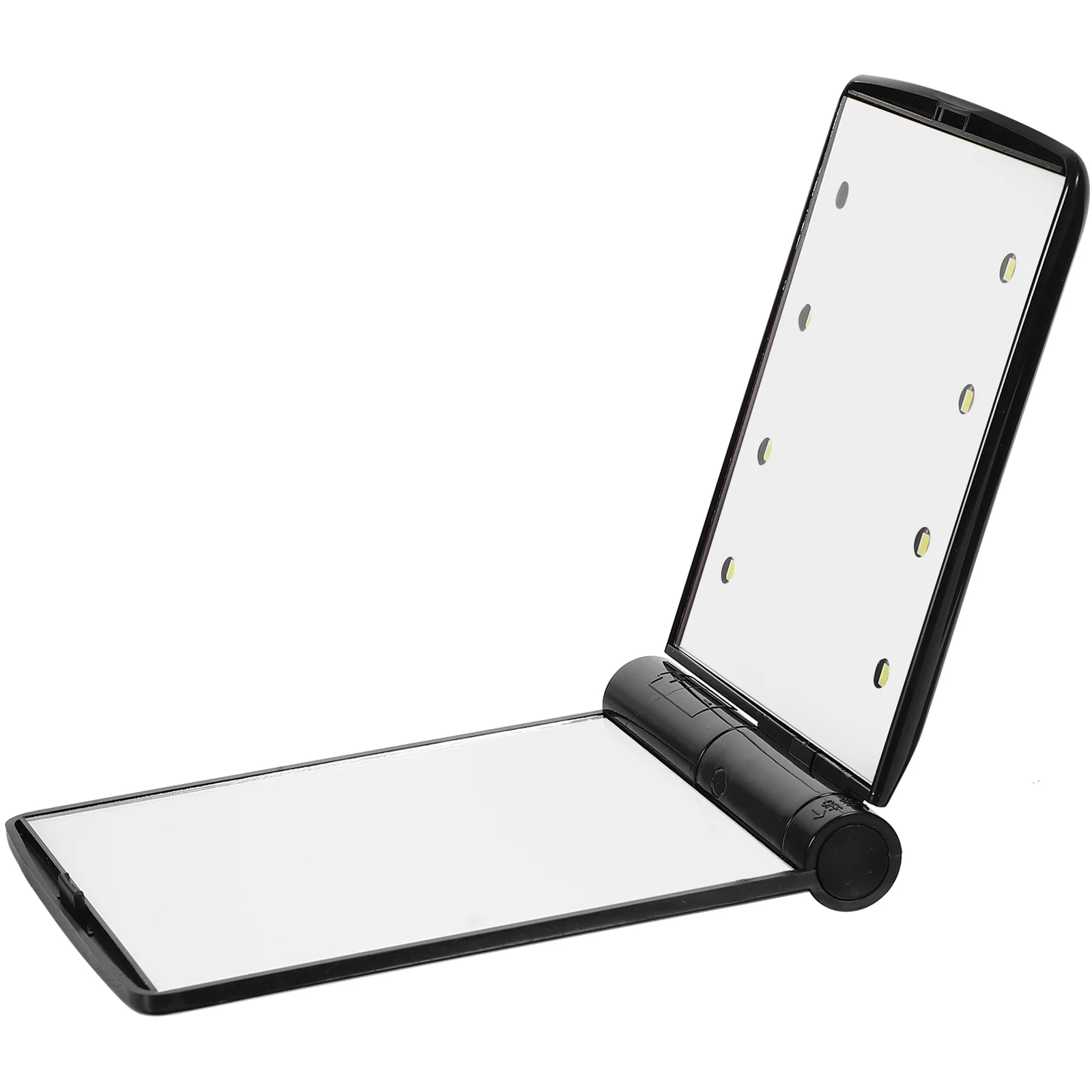 Led Makeup Mirror Foldable Two-Sided Handheld Portable Compact Travel Mirror For Women Outdoor Purse Mini Skin Care