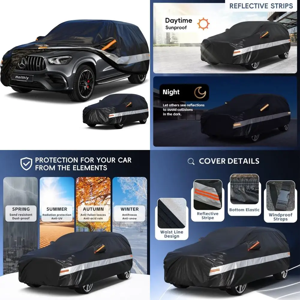 

Custom Outdoor Car Cover for SUVs - Universal Fit, Suitable for Various Models, Durable Protection for Automobiles