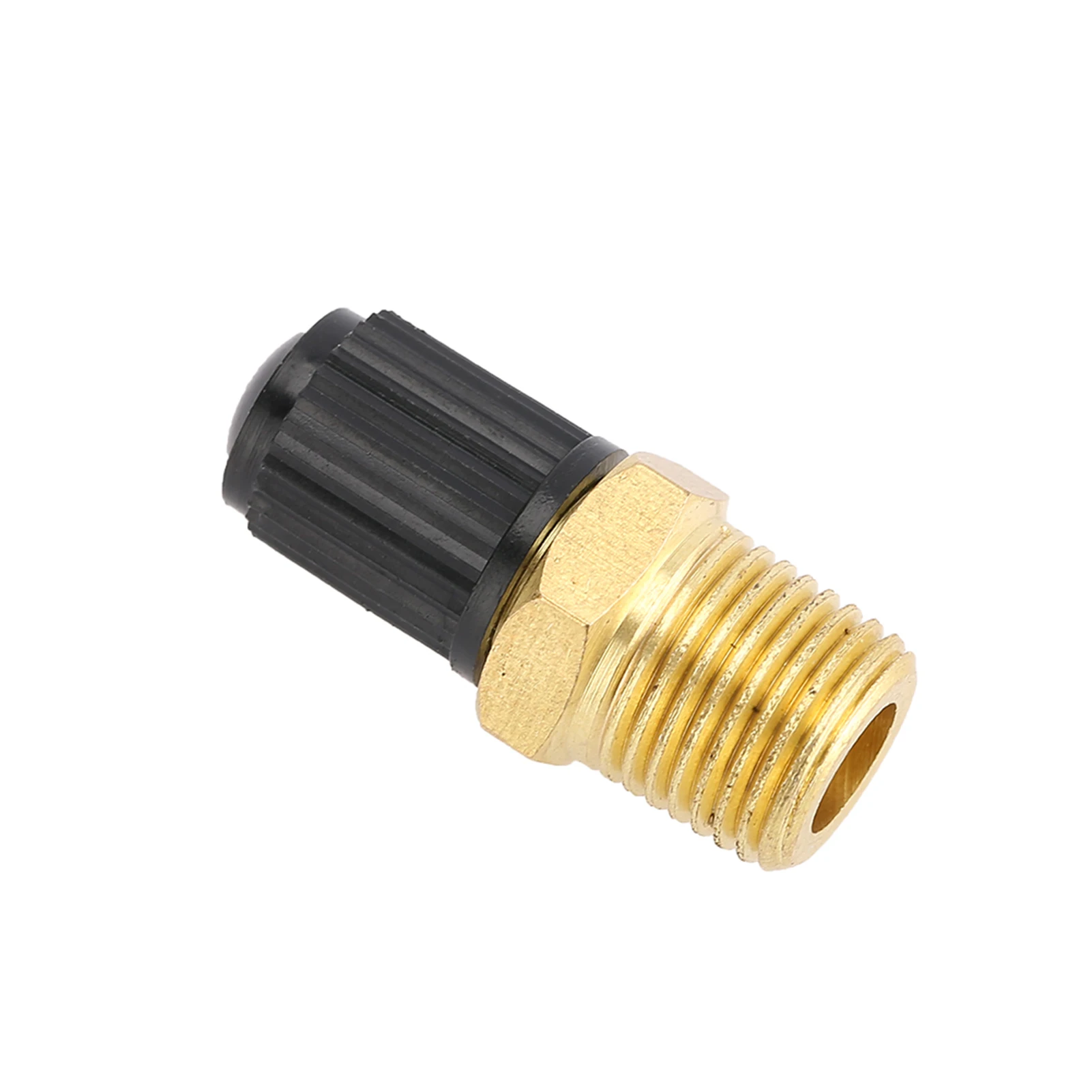 2 Pcs 1/4 Inch NPT MPT Brass Air Compressor Tank Fill Valve