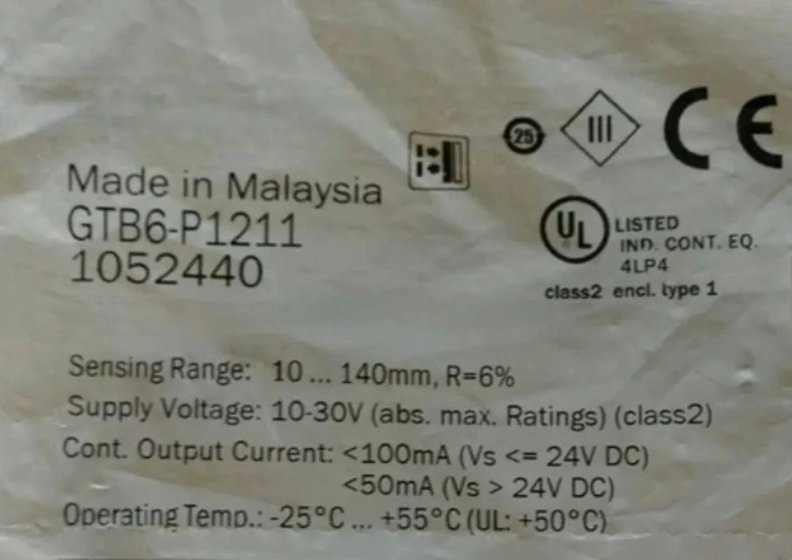 

Brand New Original GTB6-P1211 Photoelectric Receiver Fast delivery