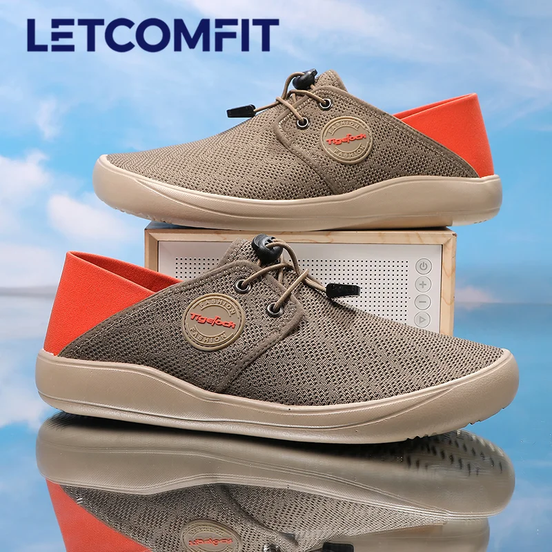 

Men Minimalist Barefoot Shoes | Zero Drop | Unisex Wide Toe Box Fashion Sneaker Outdoors Lace Up Lightweight Running Shoes