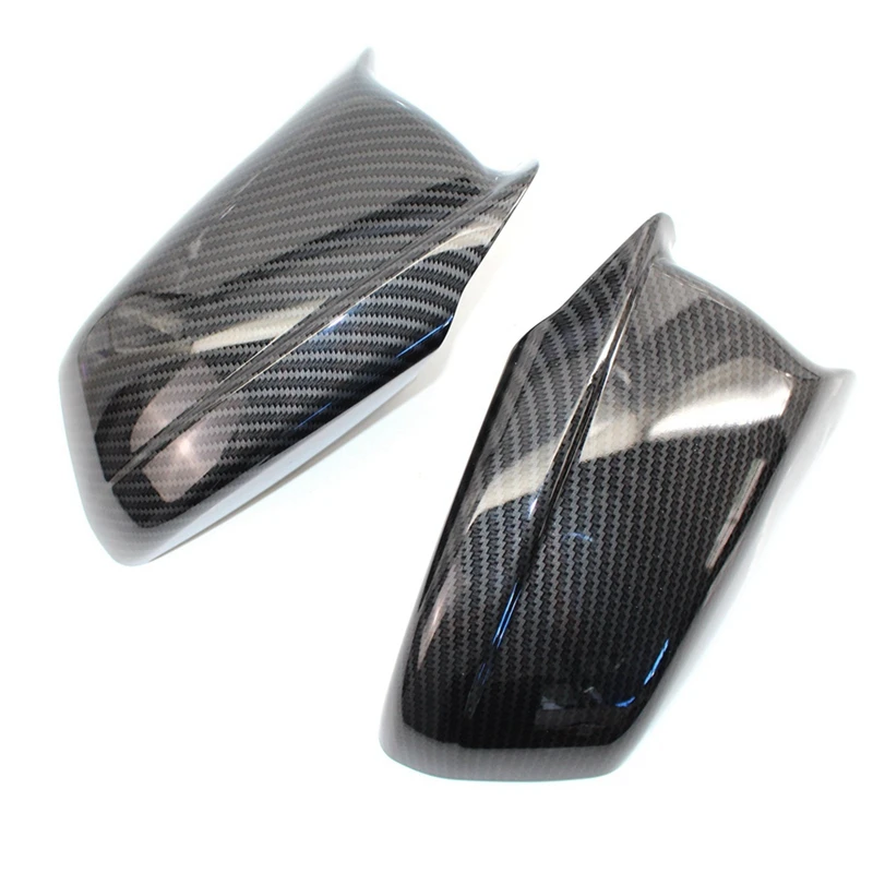 

3Pairs Carbon Fiber Mirror Covers Fit For Bmw 5 Series F10/F11/F18 Pre-Lci 11-13 Mirror Caps Replacement Mirror Caps