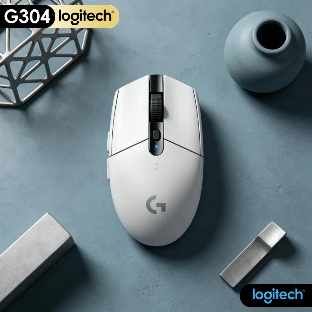 Logitech G304 LIGHTSPEED Wireless Gaming Mouse Suitable For Home Gamer College Student Freelancer Remote Office Worker
