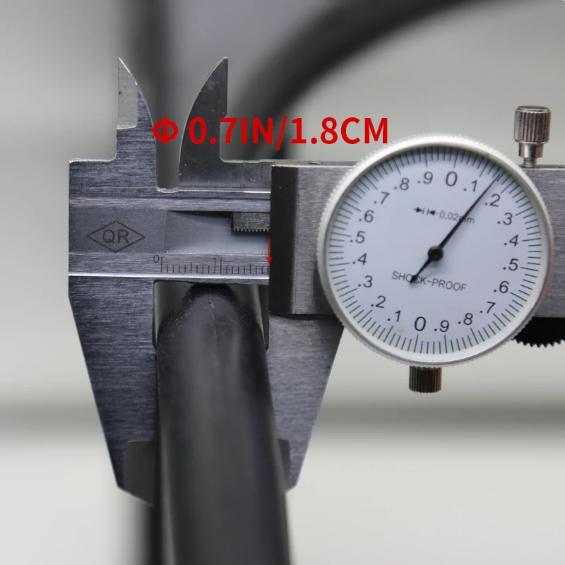 دعامة محرك المروحة الكهربائية للقارب المطاطي القابل للنفخ من KOETSU، مادة النايلون الأسود، سهلة التركيب، مع براغي #4