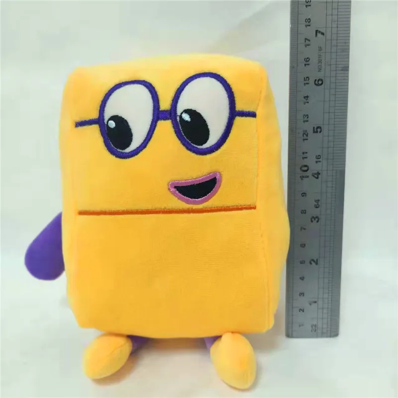 10pcs Cartoon number Plush Toy Doll Educational Stuffed Movie TV number Toys Kids Gift early childhood education doll