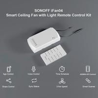 Sonoff Ewelink IFAN04 Wi-Fi ceiling fan and lighting controller remote control/APP control Alexa Google Assistant Smartings