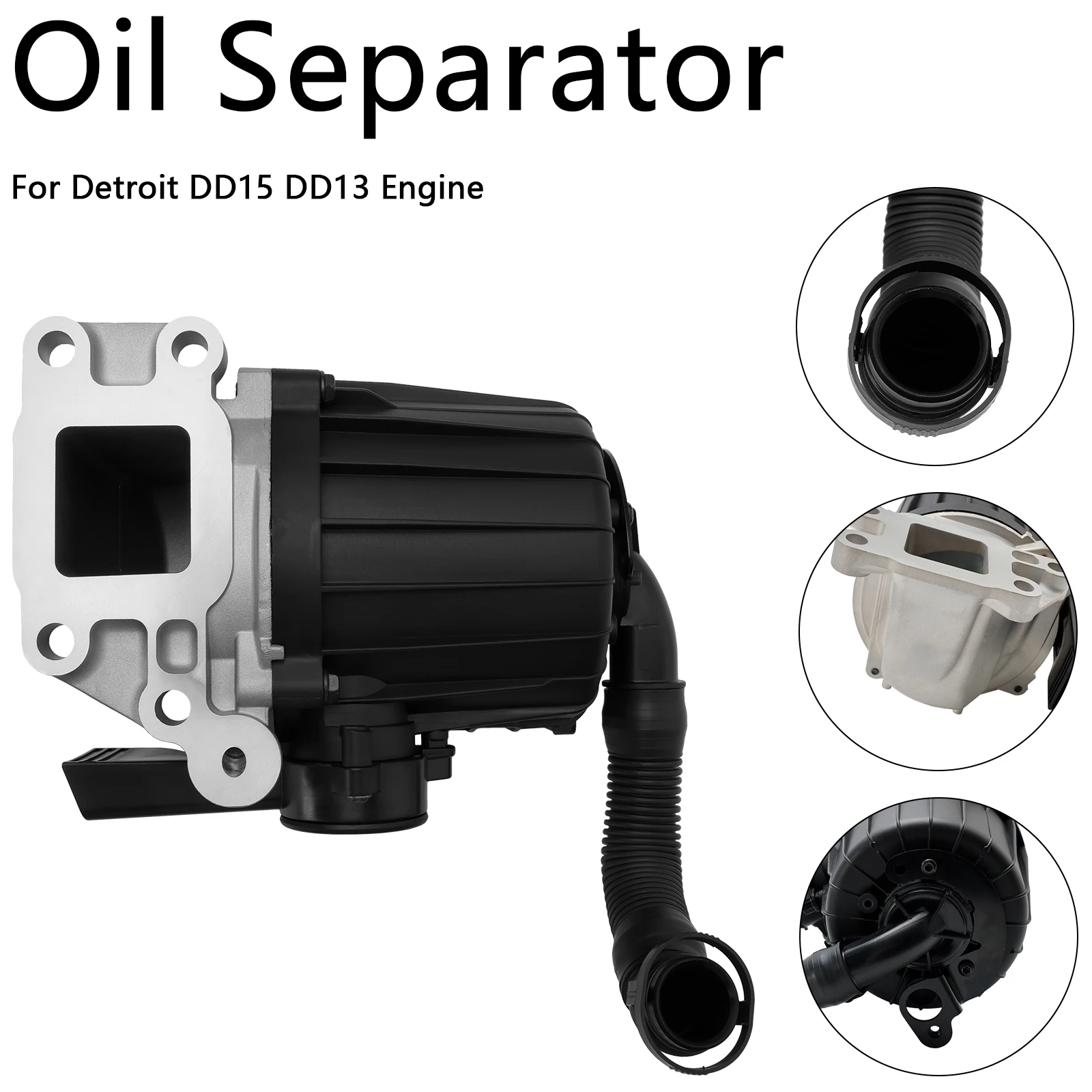 Oil Separator Crankcase Ventilation Separator A4720107662 Fit for Detroit DD13 DD15