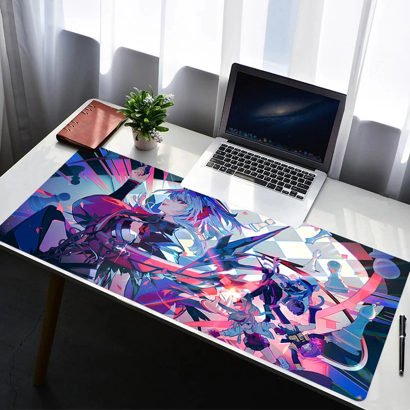 

Mouse Pad PC Non Slip Rubber Cartoon Mousepad Laptop Muse Dash Gamer Cabinet Keyboard Pad Office Computer Gaming Desk Mouse Mat