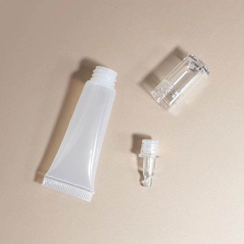 5/10PCS 클리어 파운데이션 디스펜서 병 액체 드로퍼 병 아이 젤 크림 로션 빈 튜브 여행 에센스 샘플 용기