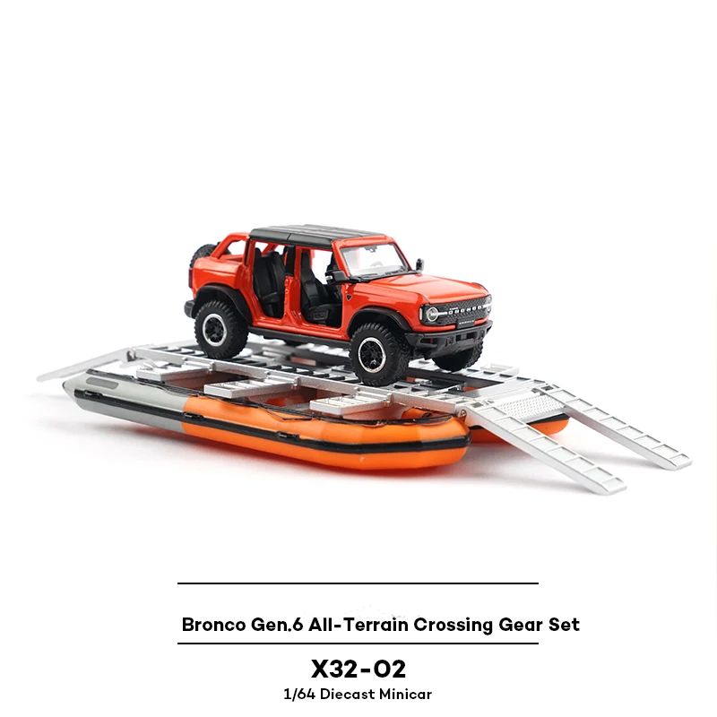

Масштаб 1:6 Bronco Gen.6, вездеход, набор шестерен, имитация сплава, модель автомобиля, статический дисплей, Коллекционная игрушка, подарочный орнамент