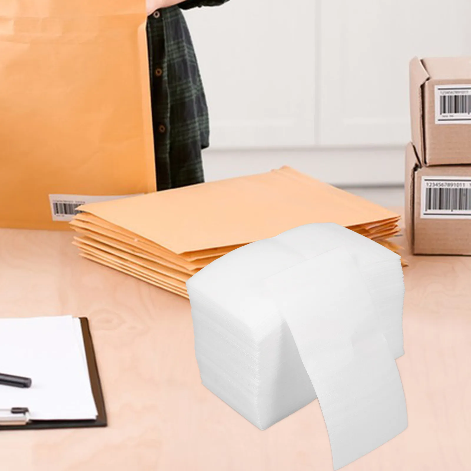100Pcs Moving Foam Pouch Foam Wrap Cushion Packaging Material Protective Packing Material for Transport Moving House Essentials