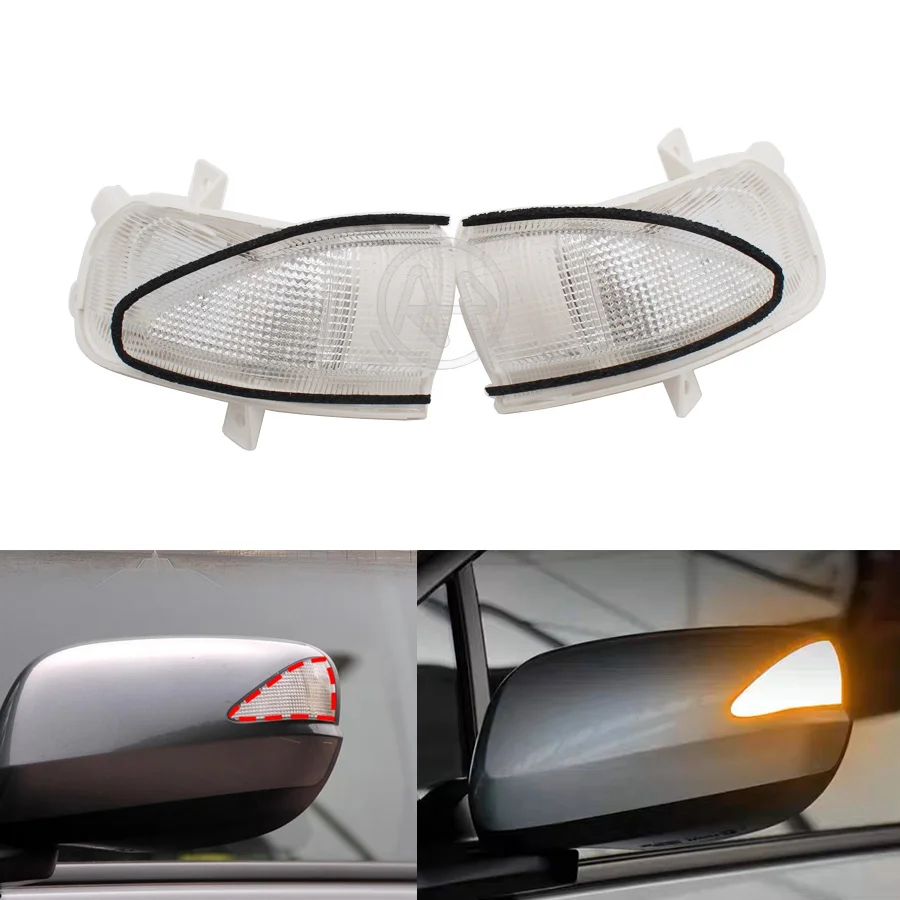 Car Left/Right Side Mirror Turn signal indicator Led light Lamp For HONDA Insight Fit Jazz 2009 - 2014