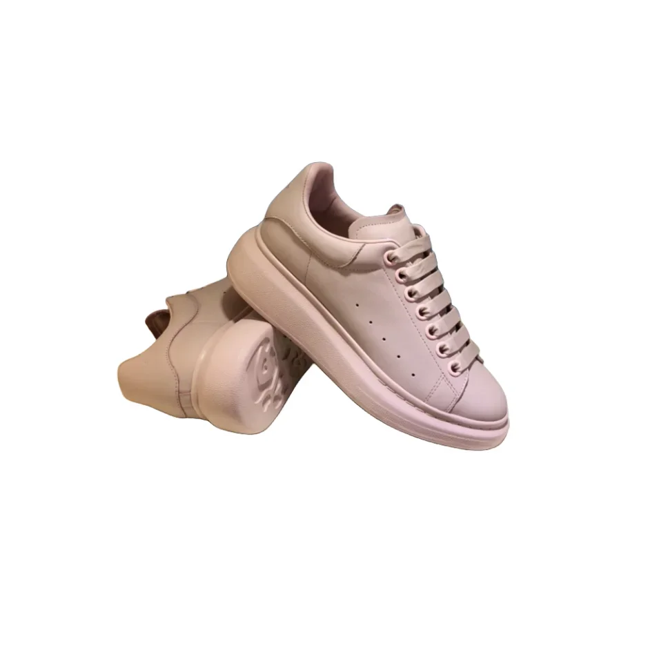 

Top High Quality Womens Trendy Casual Shoes 34-46 Luxury Mens Real Leather Unisex Sneakers Designr Lovers Tide Shoes YN00429