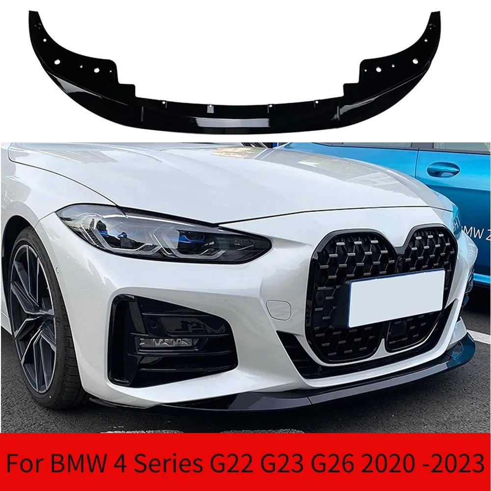 

For BMW 3 Series G20 LCI M Sport 320i 325i 2023+Front Splitter Bumper Lip Spoiler Body Kit Tuning Accessories