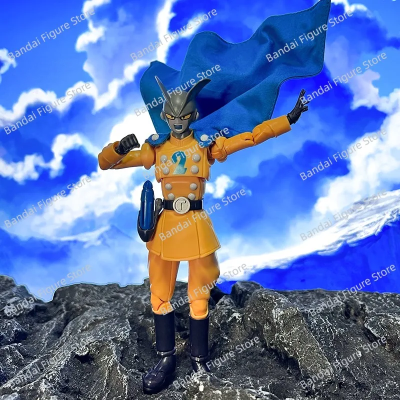 

Dragon Ball Z Super Shf Series Аниме Gamma 1 2, одежда ручной работы, синий и красный плащ, подходит для рухомого гуманоида размера 1/12