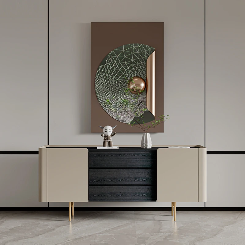 

CXH Minimalist Sideboard Dining Room Locker Minimalist Modern Light Luxury Sideboard Cupboard Cupboard