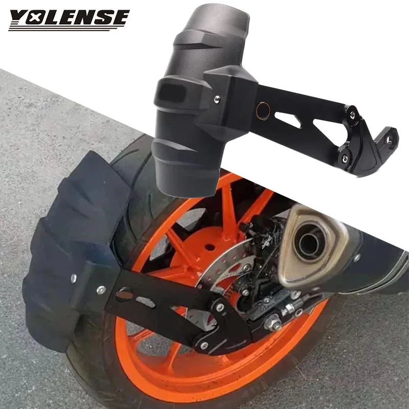 

2024 Motorcycle Rear Fender Mudguard Wheel Hugger Splash Guard CNC bracket For 390 250 2017-2023