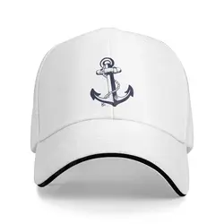 New Anchor Baseball Cap Nautical Anchor Marine Fashion Men Sun Hat Sailor Nautical Ship Ocean Sea Beach Unisex Snapback Caps