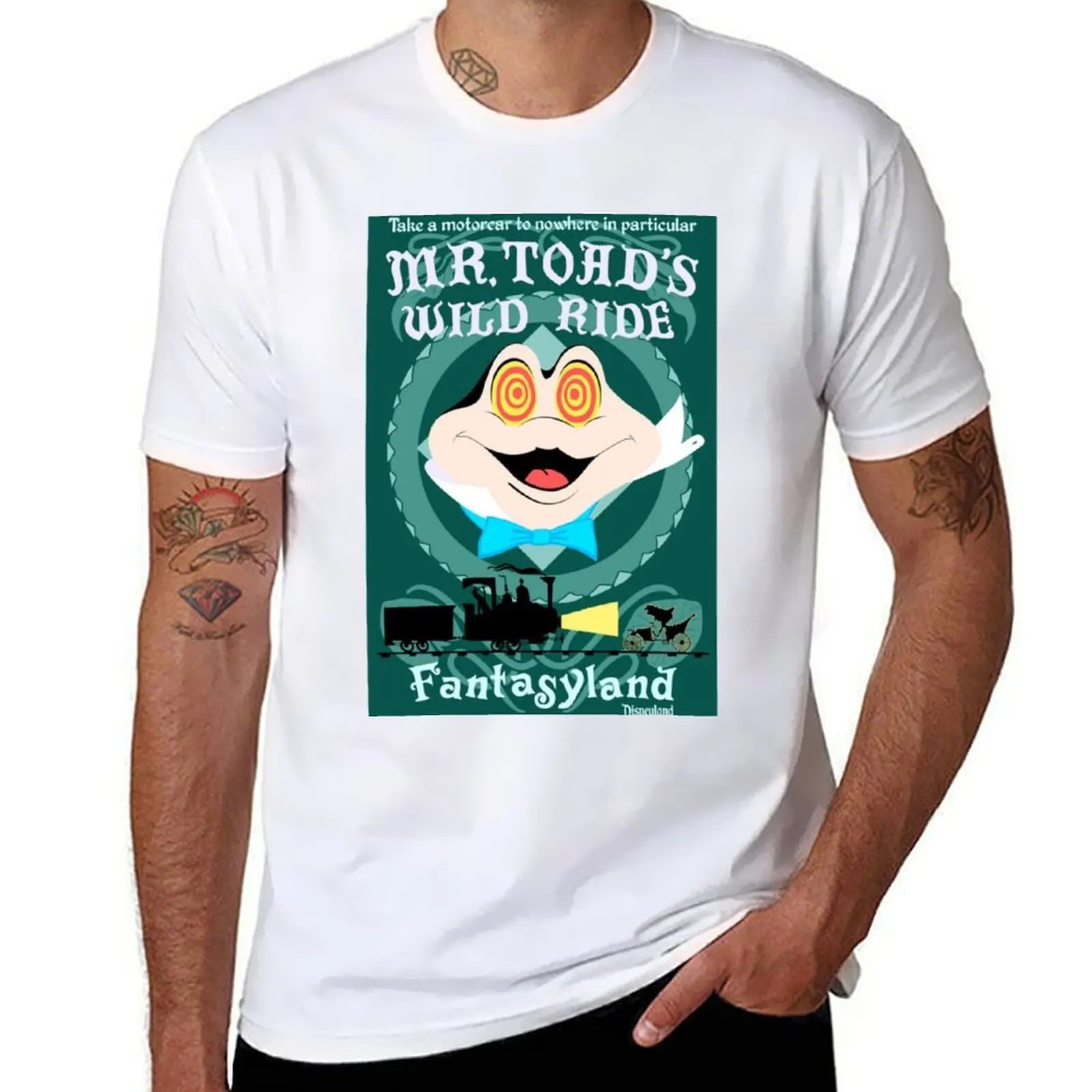 

Mr. Toad&x27;s Wild Ride T-Shirt graphic t shirts for man t shirts cotton 100% T-Shirt