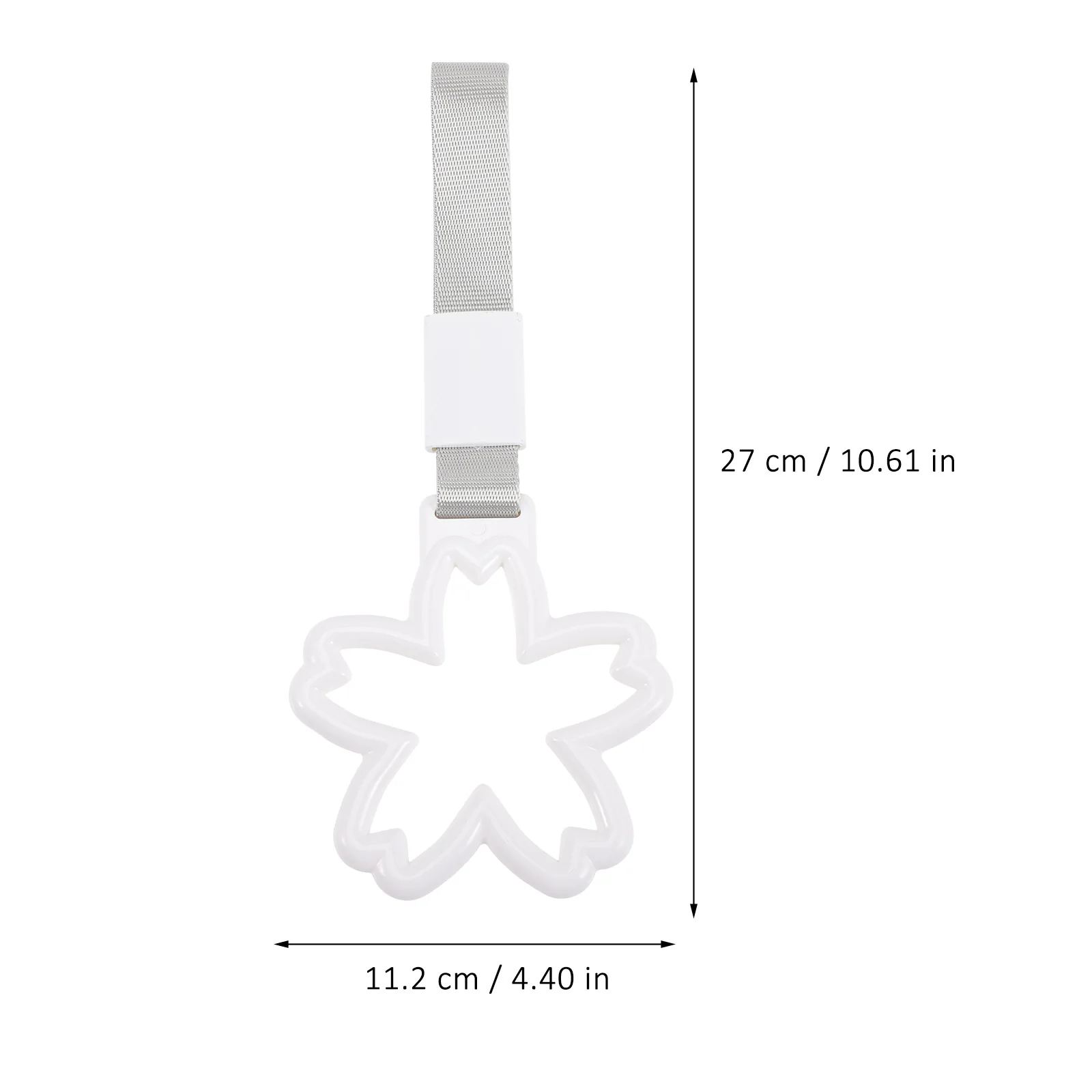 

2Pcs Safety Hand-pull Ring Rear Bumper Cherry Straps Car Accessories Drift Charm Plastic Handle Hooks Storage Travel Support