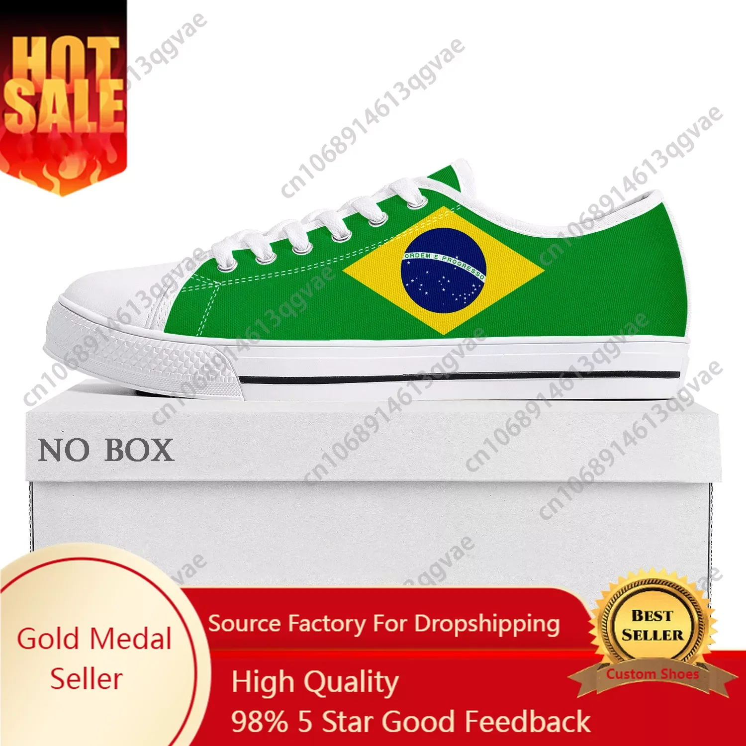 

Brazilian Flag Low Top High Quality Sneakers Mens Womens Teenager Canvas Sneaker Brazil Prode Casual Couple Shoes Custom Shoe