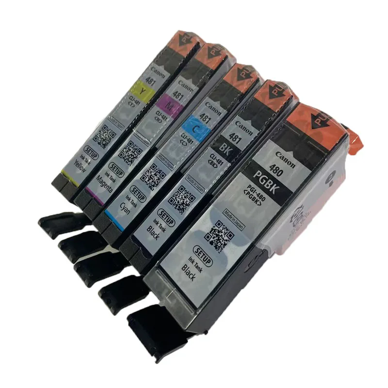 PGI-480 CLI-481 CEYE Original Canon TS6140 TS6240 TS6340 TR7540 TR8540 TS704 TS9540 TS9541C  Genuine Ink Cartridge 5PCS