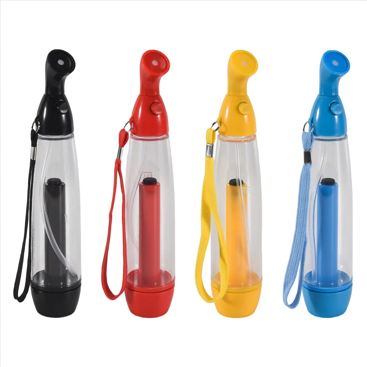 A75K 4 Pcs Summer Mister Sprays Bottle Set Pump Mister Personal Cooling Device Empty Plastic Sprays Bottles Water Refillable