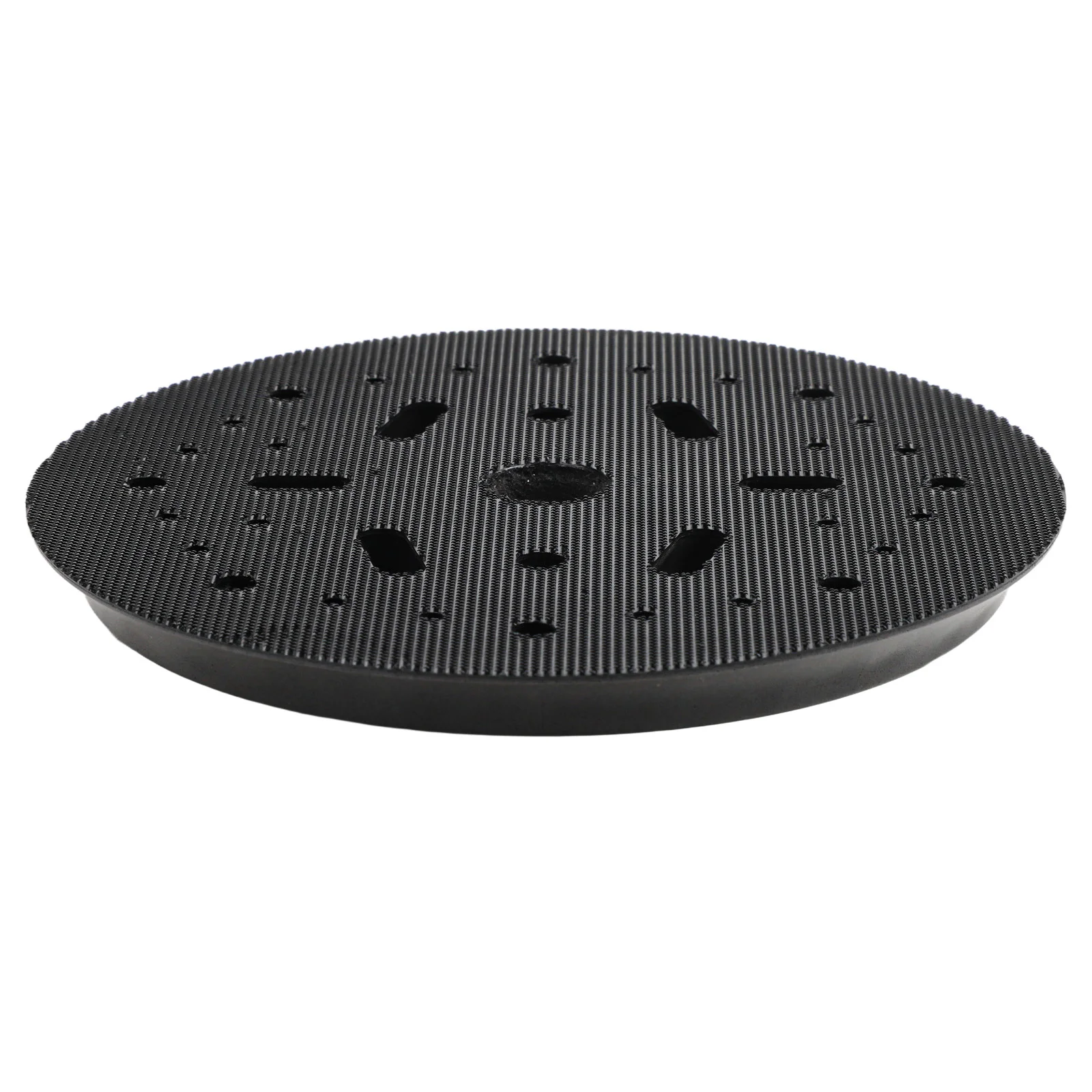 1pc 150mm levigatrice supporto 37 fori disco abrasivo per lucidatura pietra levigatrice orbitale in metallo tampone abrasivo utensile elettrico