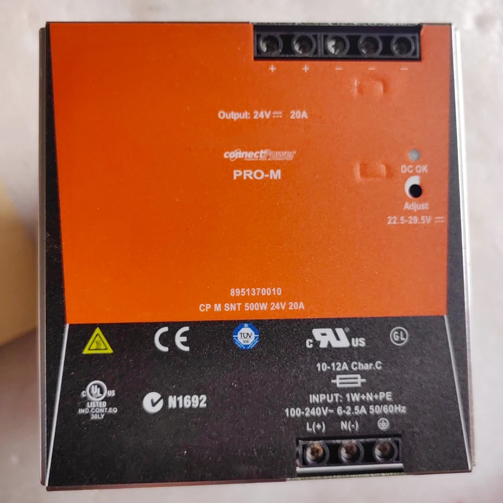 

CP M SNT3 500 Вт 24 В 20 А 8951410010 Импульсный источник питания