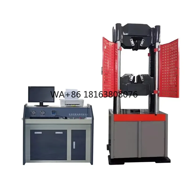 Electro Hydraulic Servo Universal Testing Machine Computer Controlled Metal Tensile Compression Bending Shear Test