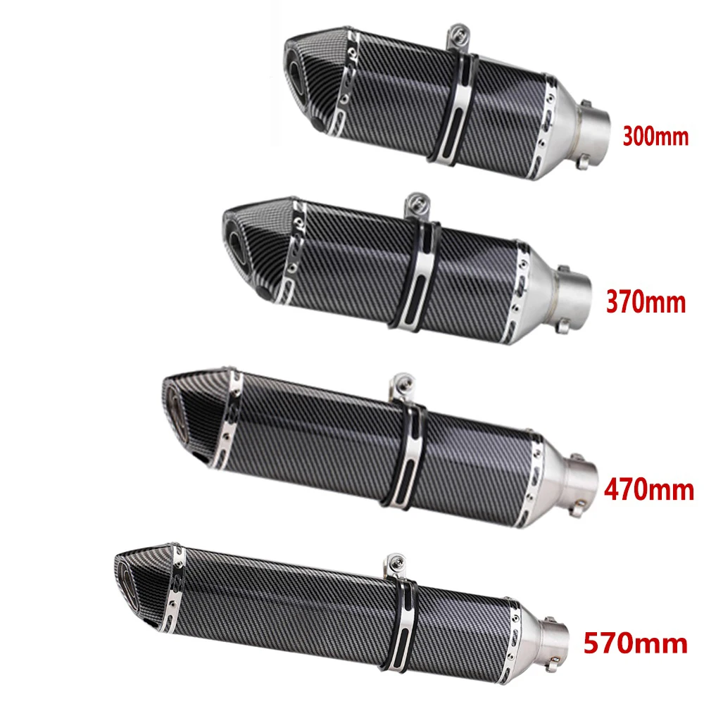 

Hot Sale Motorcycle Exhaust Pipe Slip - On for ninja400 R3 Z900 S1000RR MT-07 pcx160 duke390 R1 Universal 51MM Stainless steel