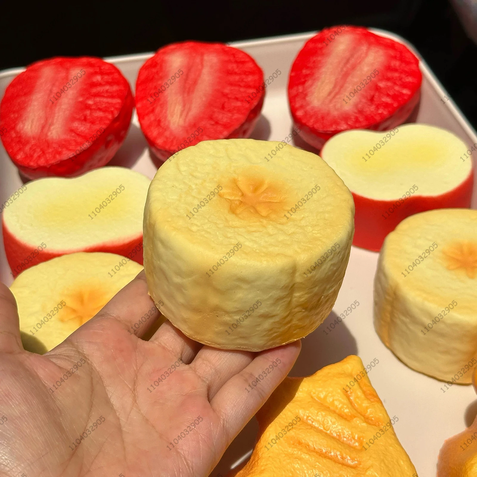 Fruit Slice Langzaam Stijgende Squishy Appel Banaan Aardbei Ananas Trage Rebound Squeeze Speelgoed Stress Release Hand Relax Speelgoed Cadeau