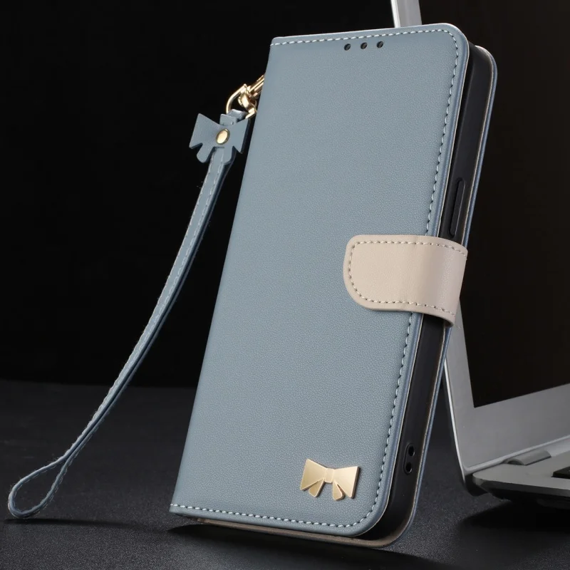 

Кожаный чехол со шнурком для Redmi Note 14 13 12 11 Pro Plus 5G 4G 11A 12C 13C 14C A4 A3 Pro, чехол-бумажник с отделением для карт, чехол-книжка