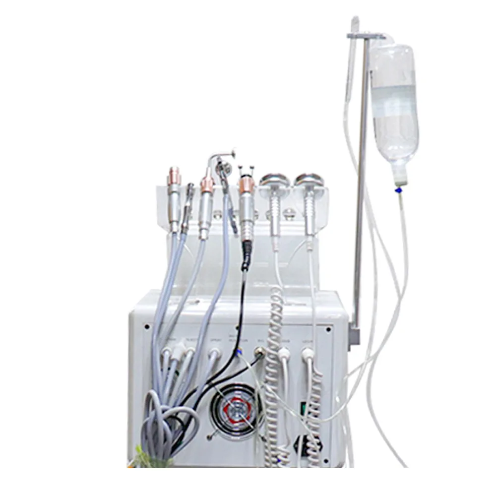 9-in-1 pure zuurstof gezichtsmachine Vacuüm zwarte kop verwijderen Rimpelwater Zuurstof Jet Schoonheidsmachine