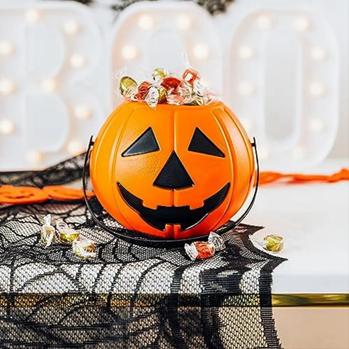 A45I Halloween Fireplace-Mantle Scarf, Spiderweb Mantel Black Lace Fireplace-Mantle Cover Festive Party Gothic Indoor Decor