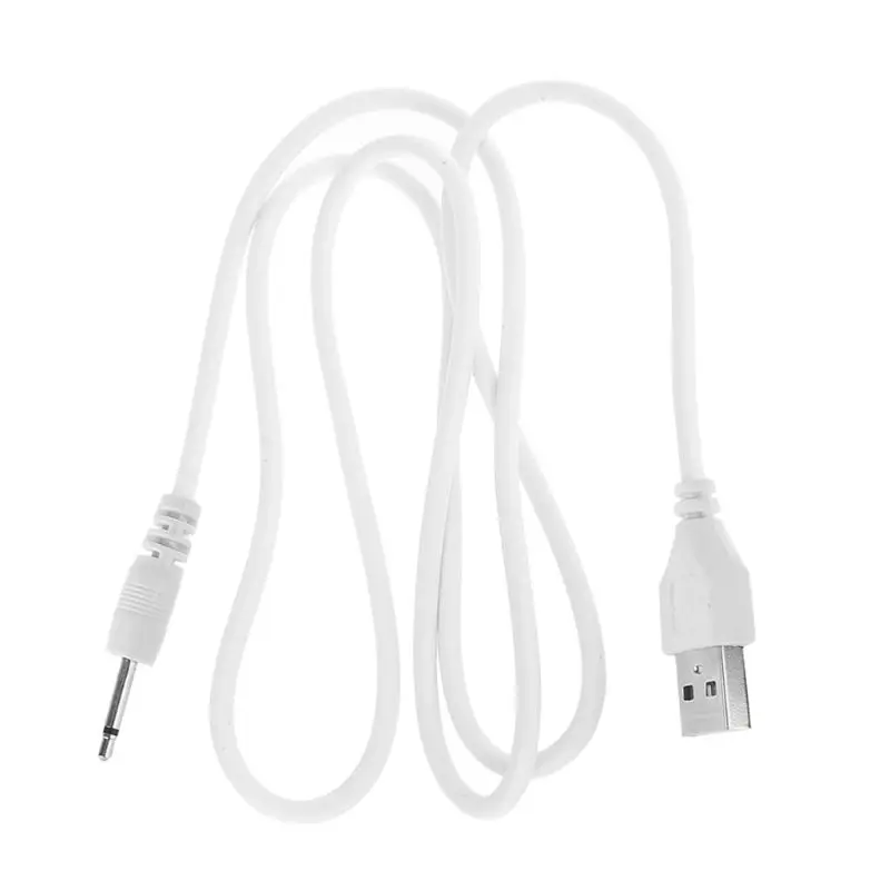 USB 2.5MM Aux Plug Male to Male Lead Jack Adapter Converter Data Cable for Mini Speaker Mono Power Supply Charger