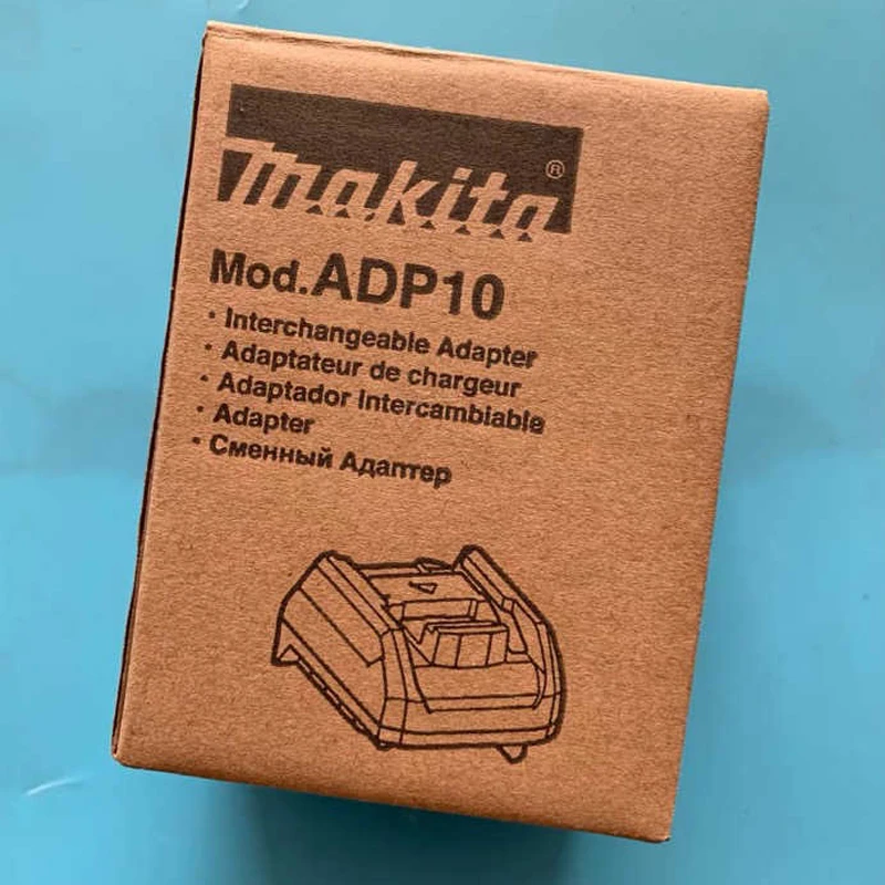 Makita ADP10 14.4V/18V LXT Adapter for XGT Chargers 40V DC40RA Fast Optimum Charger Adapter Input Voltage 220V