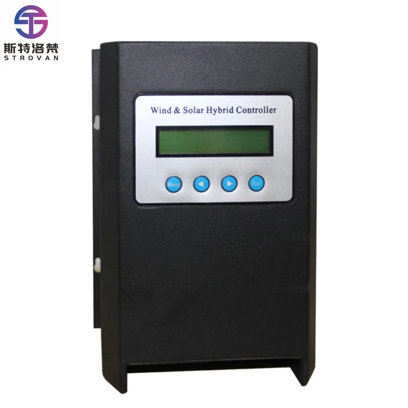 

Hybrid MPPT Wind and Solar 600w 800w 1kw 12V 24V 48V Auto Regulator for Solar Panels and Wind Generator