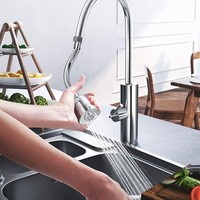 Faucet Kitchen Tap Extender Filter Diffuser Kitchen Tap Rotation Spray Filter Sprinkler Stainless Steel Swivel