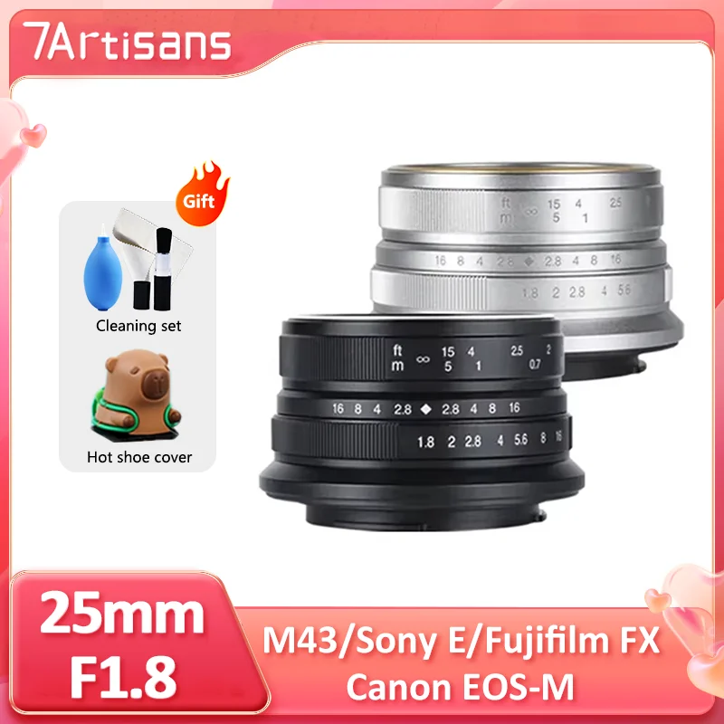 7artisans-lente-de-enfoque-manual-f18-para-camara-sony-e-a6000-a6300-fujifilm-fx-x-t4-xt10-canon-eos-m-m10-micro-4-3-pen-f-25mm
