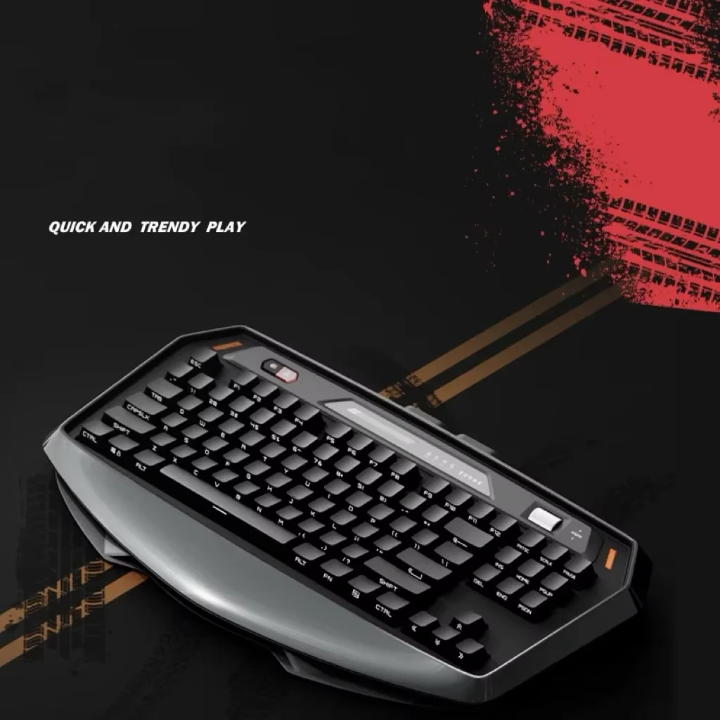 Zoh Max 870 sports car keyboard, mechanical keyboard, wired or wireless, finished keyboard, gaming keyboard for esports.