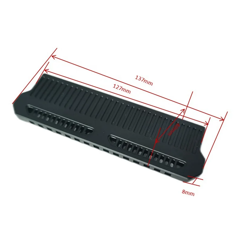 Ddr4 ddr5 ram memória dissipador de calor cooler memória colete radiador de alumínio com 9w silicone graxa condutor de calor, preto a002