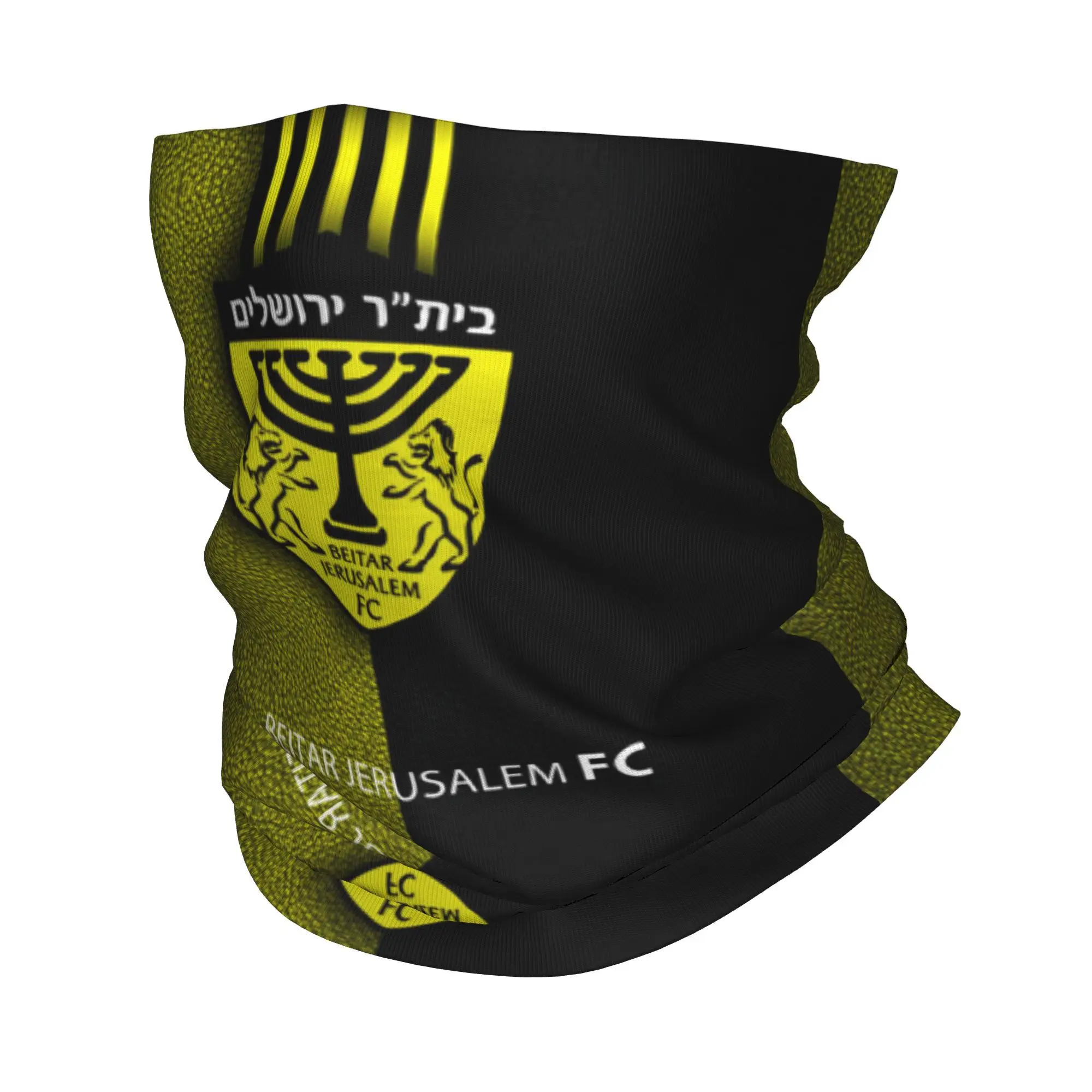 Yarım FC İsrail Beitar Kudüs ISR IL Bandana Boyun Körüğü Takım Kulübü Wrap Eşarp Sıcak Bisiklet Eşarp Açık Spor Erkekler için Yetişkin