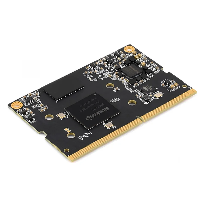 Requintado-para módulo luckfox core 3576 rk3576 8 núcleos 2.2g 6topps 4k display/duplo gigabit ethernet/ddr4x ram 4gb emmc 32gb