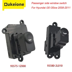 Passenger Side Window Switch Front Right Glass Lifter Button for Hyundai I30 I30CW 2008 2009 2010 2011 93575-1Z000 93580-2L010