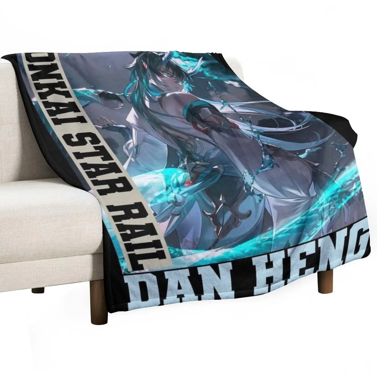 

Dan Heng Honkai Star Rail Throw Blanket Beautifuls blankets and throws Blankets